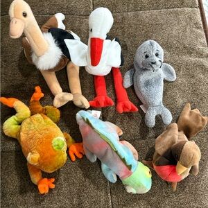TY beanie babies collection. barely used like new and clean.